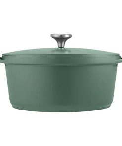 Agile Non-Stick Casserole 28cm / 6.3L Sage Gift Boxed