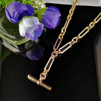 Gold Link Necklace Fashion Jewellery