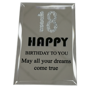 Happy 18th Birthday Plaque
