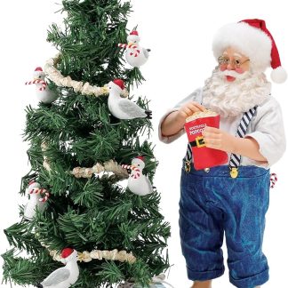 D56 Possible Dreams - 34cm Flocked Tree