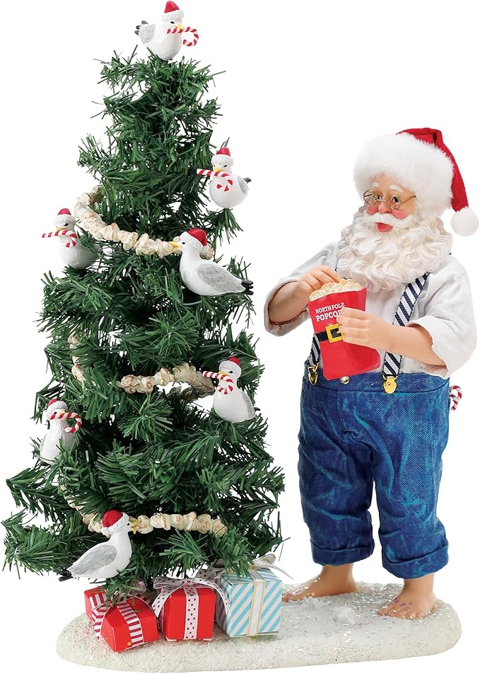D56 Possible Dreams - 34cm Flocked Tree