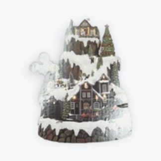 Christmas Led Village with Music