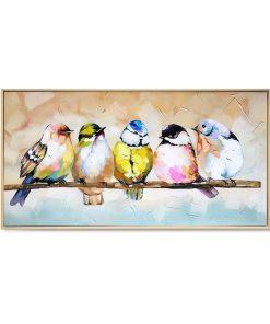 Brushed Friends For Life Canvas