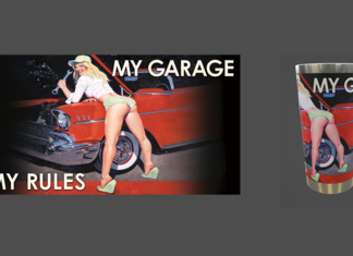 My Garage My Rules Stainless Steel Tumbler 20 Oz