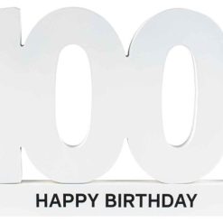 100 white Signature Block Black Text