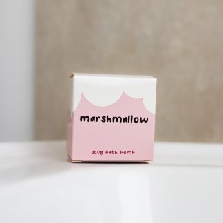 Marshmallow bath bomb