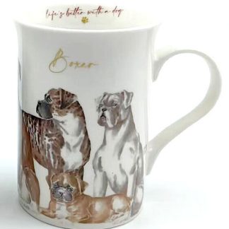 Muddy Paws Boxer Mug