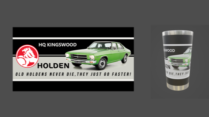 HQ Kingswood Stainless Steel Tumbler 20 Oz