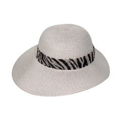 Selena Flexibraid Cloche - Camel & White RL883