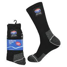 Western Bulldogs Heavy Duty Work Socks 2 Pair
