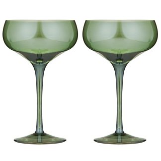 Verity Fern 2pk Coupe Glass