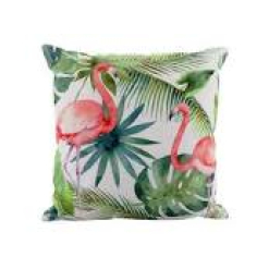 Flamingo duo outdoor cushion