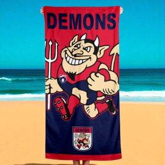 Melbourne Demons Jumbo Beach Towel