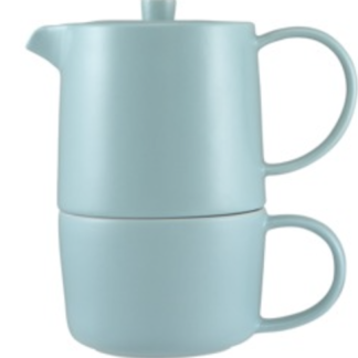 Cafe Life Tea for One With Infuser 450ML Cloud Gift Boxed