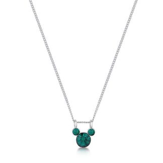 ECC Mickey May Birthstone Necklace