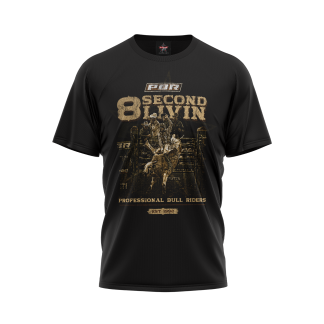 PBR '8 Second Livin' Mens Tee L