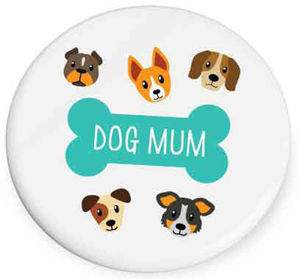 Dog Mum - Beautiful On The Inside Coaster