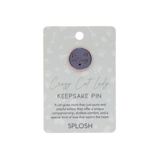 Crazy Cat Lady Keepsake Pin