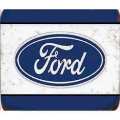 Ford Logo Embossed Tin Sign