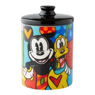 Mickey and Pluto Canister Small
