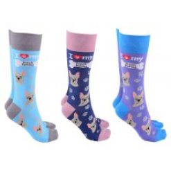 Dog Society French Bulldog Colour is Top Trim of Sock