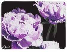 Dark Florals Peony Surface Protector