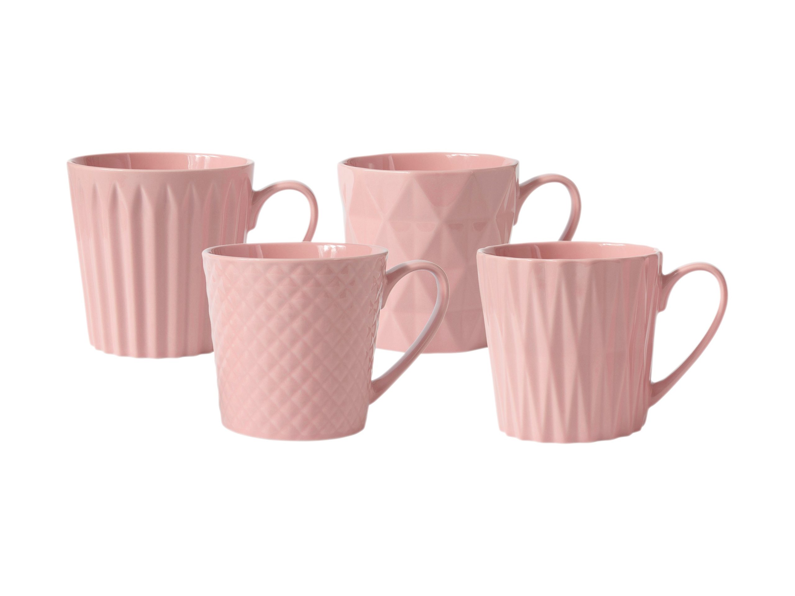 Nova Mug 380ML Set of 4 Rose Gift Boxed
