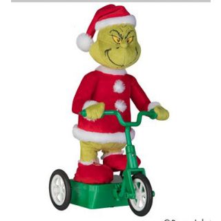Grinch on Scooter Animated