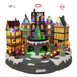 Big LED xmas Tree Rotating Xmas Tree & Music