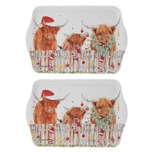 Coo Christmas 2pk Scatter Tray