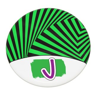 J motif coaster male