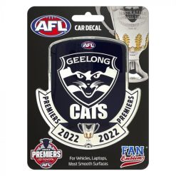 Fan Emblems AFL Geelong 2022 Premiership Logo Decal