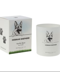 German Shepherd Candle