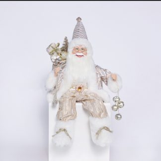 Champagne Sitting Mr Claus