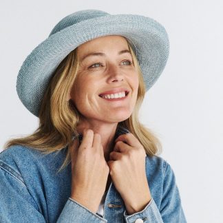 Classic Breton Lined Hat - Seafoam R35L