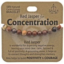 Red Jasper for Concentration Bracelet