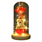 Glass Rose Flower Gift Exquisite