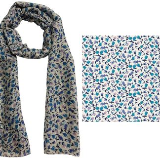 Scarf FM Blue Ditsy Floral