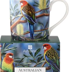 Aus Bird & Flora Rosella & Banksia Mug