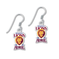 Brisbane Lions 2025 Premiers Colour Logo