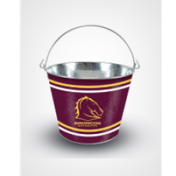 NRL 5Ltr Ice Bucket Broncos