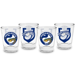 Eels 4 Pack Shot Glass