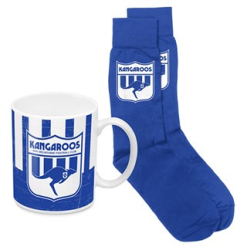 North Melbourne Heritage Mug and Sock Pack