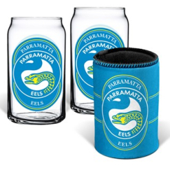Eels Can Glasses & Can Cooler