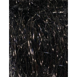 Shredded Tinsel Black