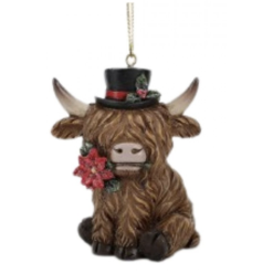 Resin Highland Cow A