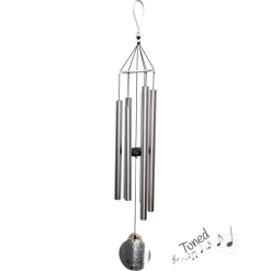 91cm Silver Tuned Wind Chime