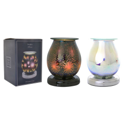 Aroma Lamp Silver Sparkle