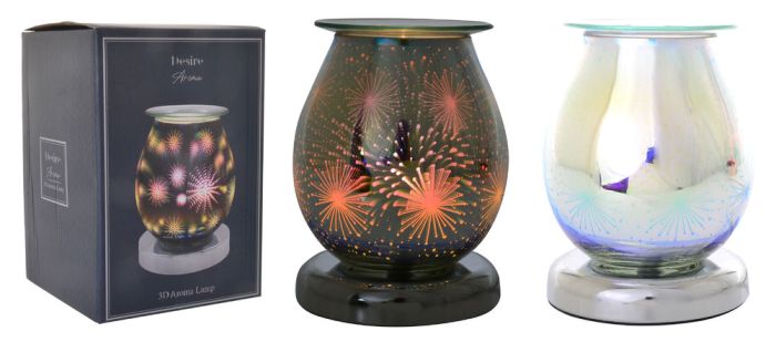 Aroma Lamp Silver Sparkle