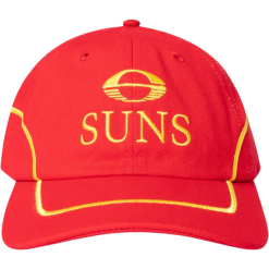 Adult Gold Coast Suns Two-Tone Crest Cap